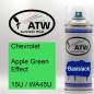 Preview: Chevrolet, Apple Green Effect, 15U / WA45U: 400ml Sprühdose, von ATW Autoteile West.